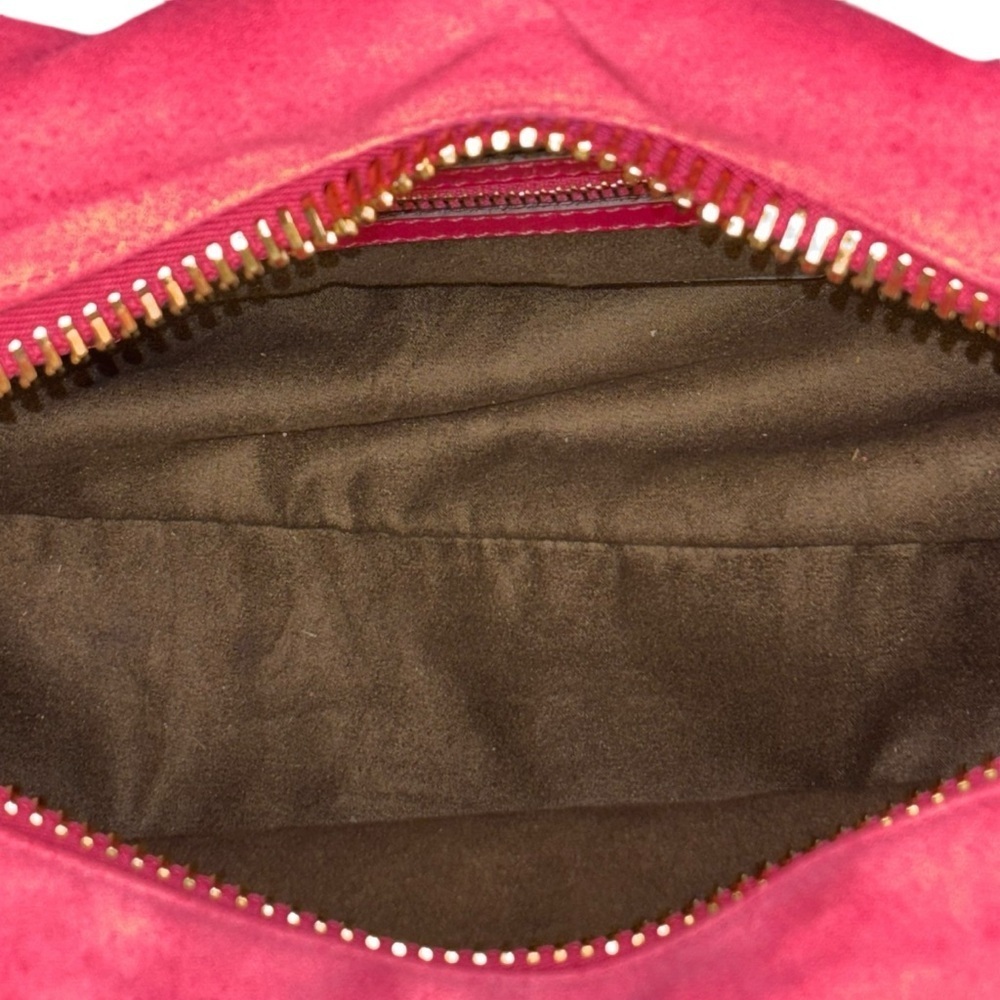 Tom Ford | Rare Suede Zip-Trim Duffel | Fuchsia Pink | 12” - Picture 12 of 16